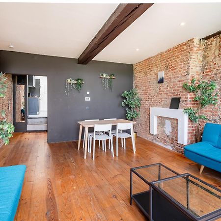 Charming Two-Bedroom River Side Apartment Antwerp Luaran gambar