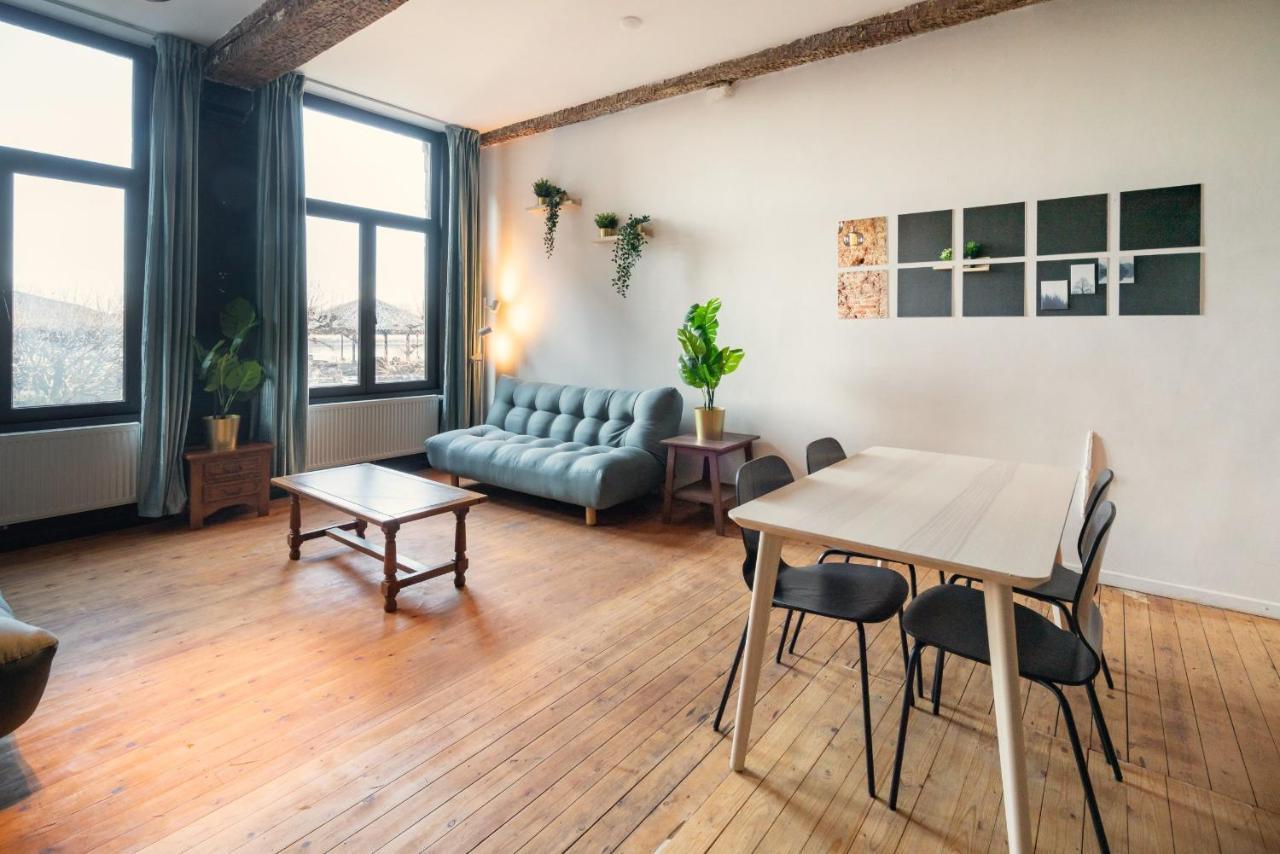 Charming Two-Bedroom River Side Apartment Antwerp Luaran gambar