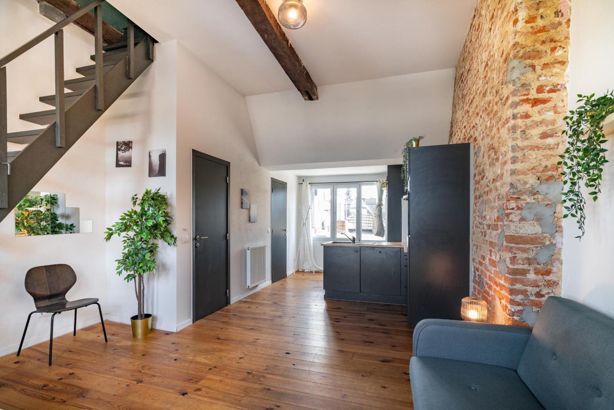 Charming Two-Bedroom River Side Apartment Antwerp Luaran gambar