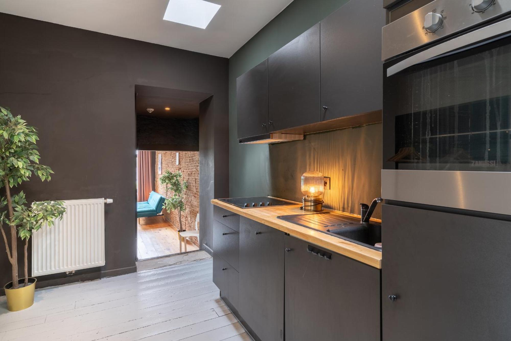 Charming Two-Bedroom River Side Apartment Antwerp Luaran gambar