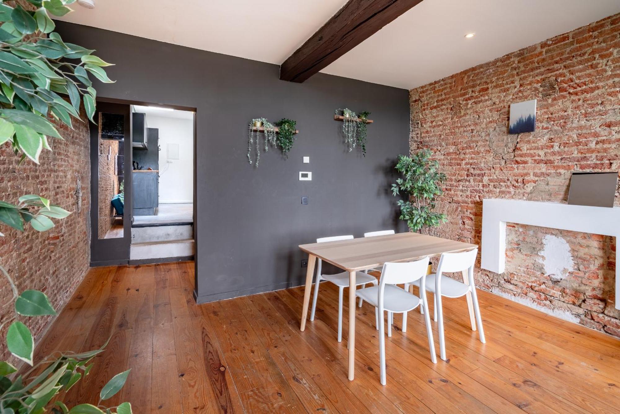 Charming Two-Bedroom River Side Apartment Antwerp Luaran gambar