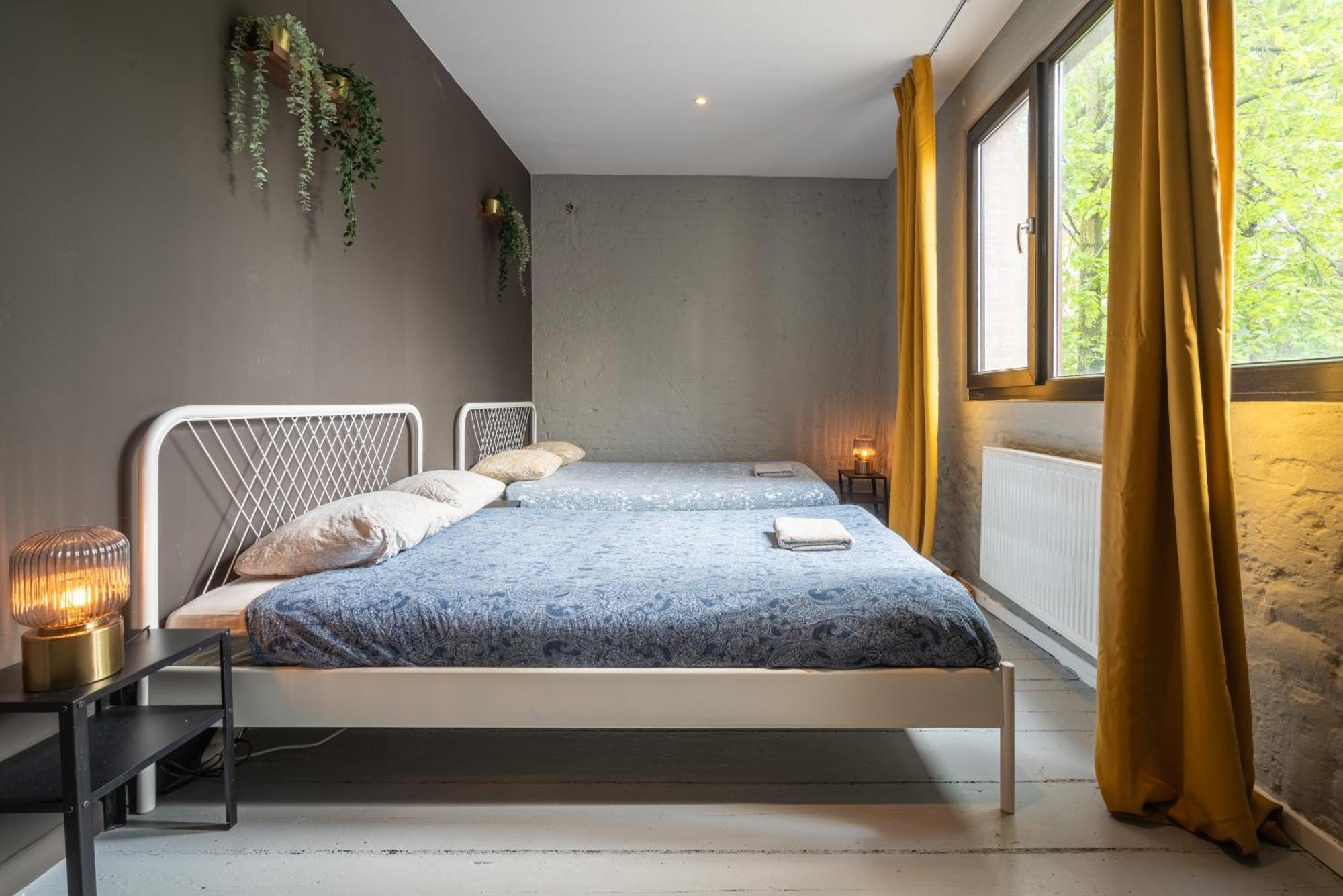 Charming Two-Bedroom River Side Apartment Antwerp Luaran gambar