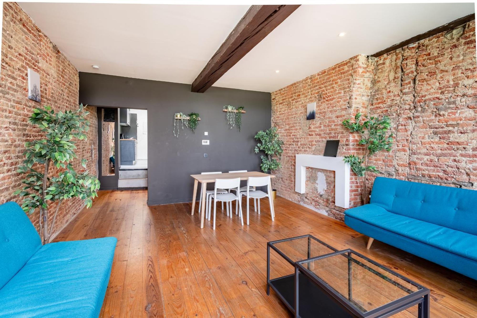 Charming Two-Bedroom River Side Apartment Antwerp Luaran gambar