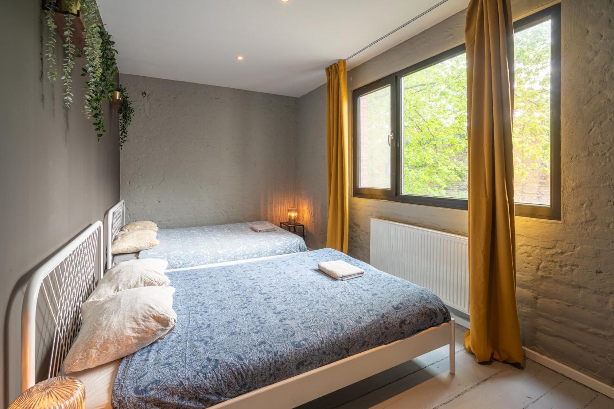 Charming Two-Bedroom River Side Apartment Antwerp Luaran gambar